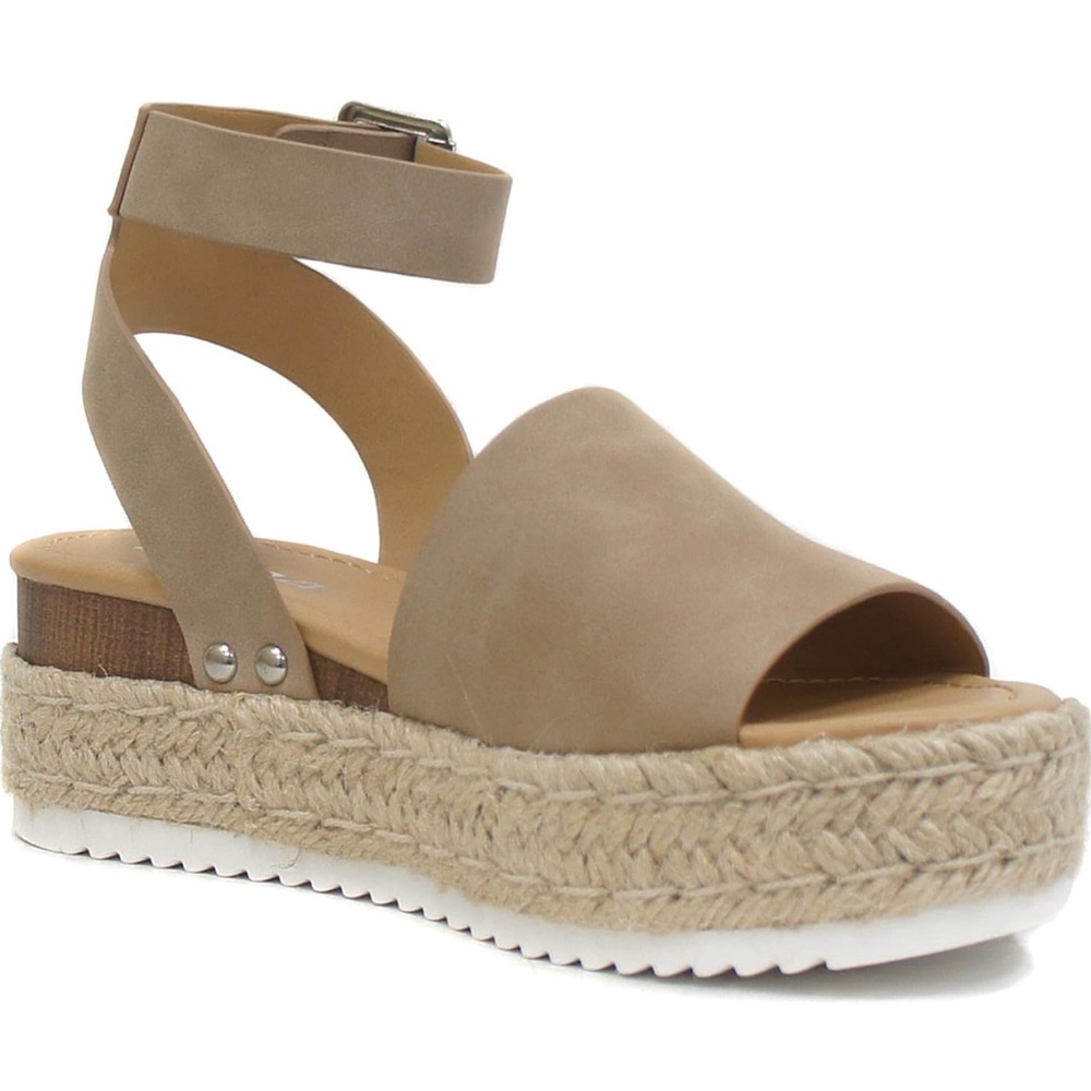 Soda Flatform Sandal